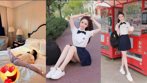 四川大学锦江学院舞蹈系的校花【罗钰爽】完美身材人间尤物，一字马展示完美酮体